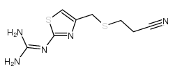 cas no 76823-93-3 is 3-(2-Guanidino-thiazol-4-yl-methylthio)-propionitrile