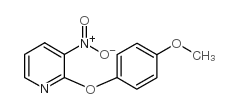 cas no 76893-48-6 is 2-(4-methoxyphenoxy)-3-nitropyridine