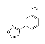 cas no 769160-19-2 is Benzenamine, 3-(3-isoxazolyl)- (9CI)