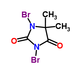 cas no 77-48-5 is 1,3-Dibromo-5,5-dimethylhydantoin