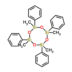 cas no 77-63-4 is 2,4,6,8-tetramethyl-2,4,6,8-tetraphenylcyclotetrasiloxane