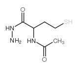 cas no 77076-41-6 is N-(1-hydrazinyl-1-oxo-4-sulfanylbutan-2-yl)acetamide