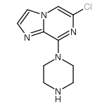 cas no 77111-80-9 is 6-Chloro-8-(1-piperazinyl)imidazo[1,2-a]pyrazine
