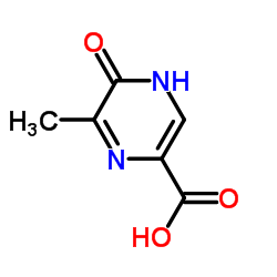 cas no 77168-83-3 is 4,5-Dihydro-6-methyl-5-oxo-2-pyrazinecarboxylic acid