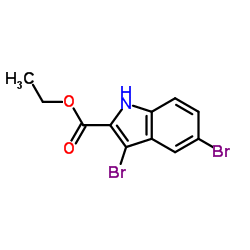 cas no 77185-78-5 is Ethyl3,5-dibromo indole-2-carboxylate
