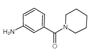 cas no 77201-13-9 is (3-AMINO-PHENYL)-PIPERIDIN-1-YL-METHANONE