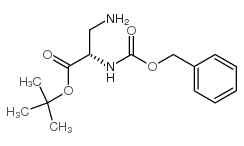 cas no 77215-55-5 is (S)-tert-butyl3-amino-2-(((benzyloxy)carbonyl)amino)propanoate