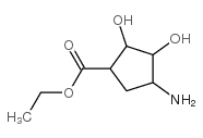 cas no 772306-58-8 is Cyclopentanecarboxylic acid, 4-amino-2,3-dihydroxy-, ethyl ester,