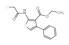 cas no 77261-21-3 is 2-(2-CHLORO-ACETYLAMINO)-4-PHENYL-THIOPHENE-3-CARBOXYLIC ACID ETHYL ESTER