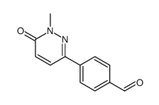 cas no 77281-80-2 is 4-(1-methyl-6-oxopyridazin-3-yl)benzaldehyde