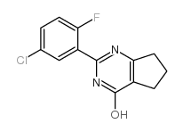 cas no 773139-99-4 is 2-(5-CHLORO-2-FLUOROPHENYL)-6,7-DIHYDRO-1H-CYCLOPENTA[D]PYRIMIDIN-4(5H)-ONE