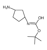 cas no 774212-81-6 is ((1R,3S)-3-Aminocyclopentyl)carbamic acid tert-butyl ester