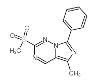 cas no 774462-48-5 is 5-Methyl-2-(methylsulfonyl)-7-phenylimidazo[5,1-f][1,2,4]triazine