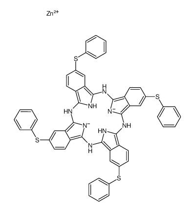 cas no 77447-43-9 is ZINC 2 9 16 23-TETRAKIS(PHENYLTHIO)-29H&