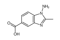 cas no 775250-03-8 is 1H-Benzimidazole-5-carboxylicacid,1-amino-2-methyl-(9CI)