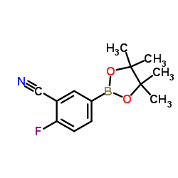 cas no 775351-57-0 is 3-Cyano-4-Fluorophenylboronic Acid, Pinacol Ester