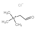 cas no 7758-31-8 is Betaine Aldehyde Chloride