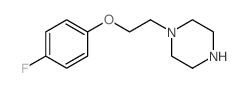 cas no 77602-92-7 is 1-[2-(4-Fluorophenoxy)ethyl]piperazine