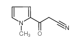 cas no 77640-03-0 is 3-(1-Methyl-1H-pyrrol-2-yl)-3-oxopropanenitrile