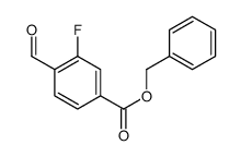 cas no 777074-52-9 is benzyl 3-fluoro-4-formylbenzoate