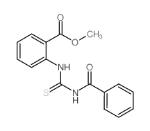 cas no 77711-35-4 is METHYL 2-([(BENZOYLAMINO)CARBOTHIOYL]AMINO)BENZENECARBOXYLATE