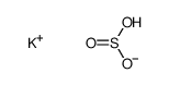 cas no 7773-03-7 is Potassium bisulfite