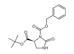 cas no 77999-24-7 is tert-butyl 2-oxo-N-(Cbz)-4-imidazolidine carboxylate