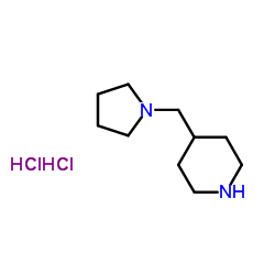 cas no 780756-54-9 is 4-(PYRROLIDIN-1-YLMETHYL)PIPERIDINE DIHYDROCHLORIDE
