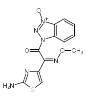 cas no 78162-04-6 is 1-[2-(Z)-Methoxyimino-2-(2-aminothiazol-4-yl)acetyl]benzotrizole-3-oxide