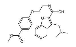 cas no 783356-68-3 is Methyl 4-(2-(3-((dimethylamino)Methyl) benzofuran-2-carboxamido)ethoxy)benzoate