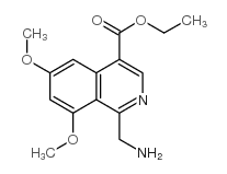cas no 784127-15-7 is ethyl 1-(aminomethyl)-6,8-dimethoxyisoquinoline-4-carboxylate