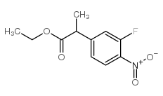 cas no 78543-07-4 is ETHYL 2-(3-FLUORO-4-NITROPHENYL)PROPIONATE