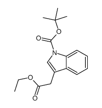 cas no 786647-50-5 is tert-butyl 3-(2-ethoxy-2-oxoethyl)indole-1-carboxylate