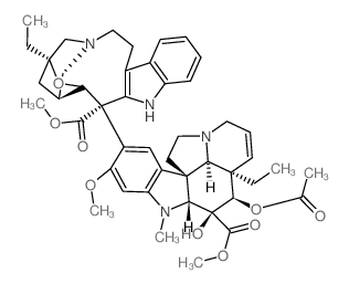 cas no 78779-58-5 is Vincaleukoblastine,4'-deoxy-1',4'-epoxy-, (1'b)- (9CI)