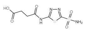 cas no 78851-85-1 is 4-[[5-(AMINOSULFONYL)-1,3,4-THIADIAZOL-2-YL]AMINO]-4-OXO-BUTANOIC ACID