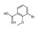 cas no 791136-88-4 is 3-bromo-2-methoxybenzamide