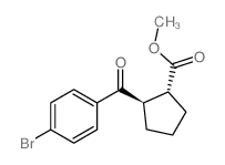 cas no 791594-14-4 is (1R,2R)-METHYL 2-(4-BROMOBENZOYL)CYCLOPENTANECARBOXYLATE