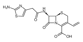cas no 79350-10-0 is (6R-trans)-7-[[(2-Amino-4-thiazolyl)acetyl]amino]-3-ethenyl-8-oxo-5-thia-1-azabicyclo[4.2.0]oct-2-ene-2-carboxylic Acid
