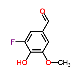 cas no 79418-78-3 is 3-Fluoro-4-hydroxy-5-methoxybenzaldehyde