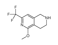 cas no 794461-83-9 is 5-Methoxy-7-trifluoromethyl-1,2,3,4-tetrahydro-[2,6]naphthyridine