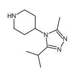 cas no 795310-37-1 is Piperidine, 4-[3-methyl-5-(1-methylethyl)-4H-1,2,4-triazol-4-yl]- (9CI)
