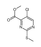 cas no 79686-03-6 is METHYL 5-CHLORO-2-(METHYLTHIO)PYRIMIDINE-4-CARBOXYLATE