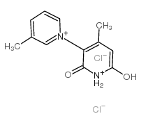 cas no 79817-70-2 is 1',2'-dihydro-6'-hydroxy-3,4'-dimethyl-2'-oxo-1,3'-bipyridinium chloride
