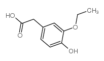 cas no 80018-50-4 is 3-ethoxy-4-hydroxyphenylacetic acid