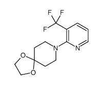 cas no 801306-54-7 is 8-(3-(TRIFLUOROMETHYL)PYRIDIN-2-YL)-1,4-DIOXA-8-AZASPIRO[4.5]DECANE