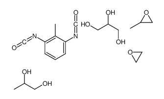 cas no 80146-18-5 is 1,3-diisocyanato-2-methylbenzene,2-methyloxirane,oxirane,propane-1,2-diol,propane-1,2,3-triol