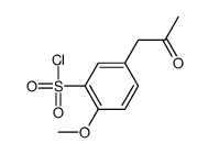 cas no 80223-79-6 is 5-ACETONYL-2-METHOXYBENZENESULPHONYLCHLORIDE