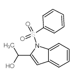 cas no 80360-24-3 is 1-[1-(PHENYLSULFONYL)INDOLE-2-YL]ETHANOL