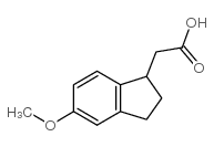 cas no 80370-87-2 is 1H-INDENE-1-ACETIC ACID, 2,3-DIHYDRO-5-METHOXY-