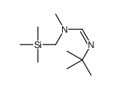 cas no 80376-66-5 is n-methyl-n-trimethylsilylmethyl-n'-tert-butylformamidine